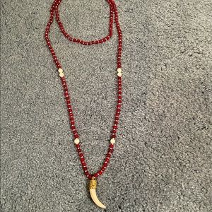 Knotted Double Wrap Necklace